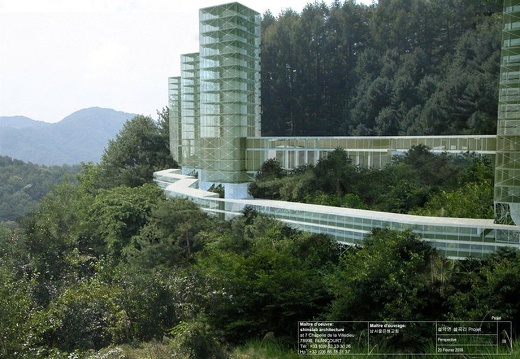 Centre religieux pour l'église Miral à Gapyeong , Corée du Sud