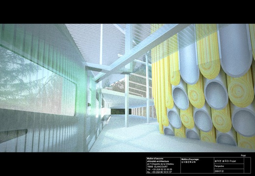 Centre religieux pour l'église Miral à Gapyeong , Corée du Sud