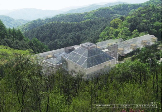 Centre religieux pour l'église Miral à Gapyeong , Corée du Sud
