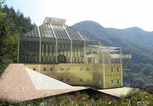 Centre religieux pour l'église Miral à Gapyeong , Corée du Sud