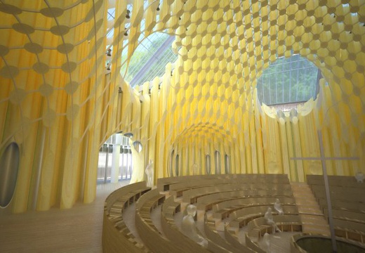 Centre religieux pour l'église Miral à Gapyeong , Corée du Sud