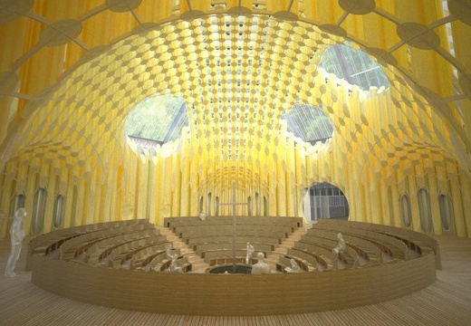 Centre religieux pour l'église Miral à Gapyeong , Corée du Sud