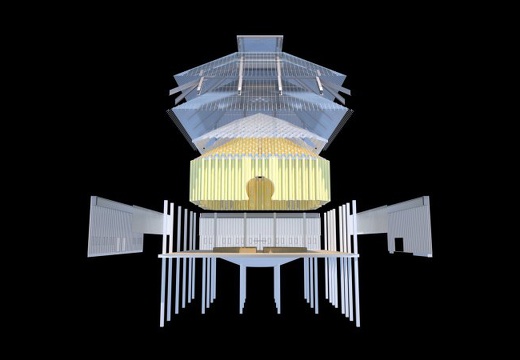 Centre religieux pour l'église Miral à Gapyeong , Corée du Sud